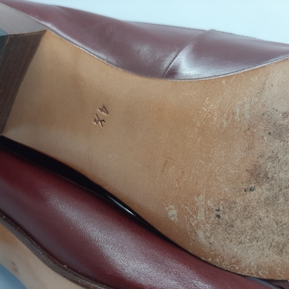 Bally Suisse Vasano Fiesta Leather Fringe Apron Loafer Shoe - Picture 7 of 8